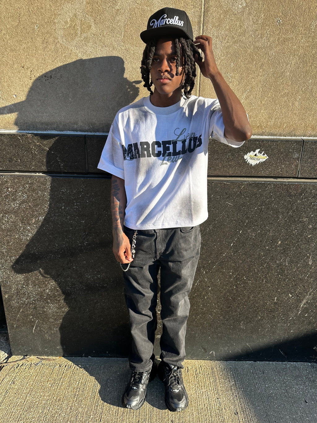 Marcellus Lew “Dirty Wash Logo Piece”