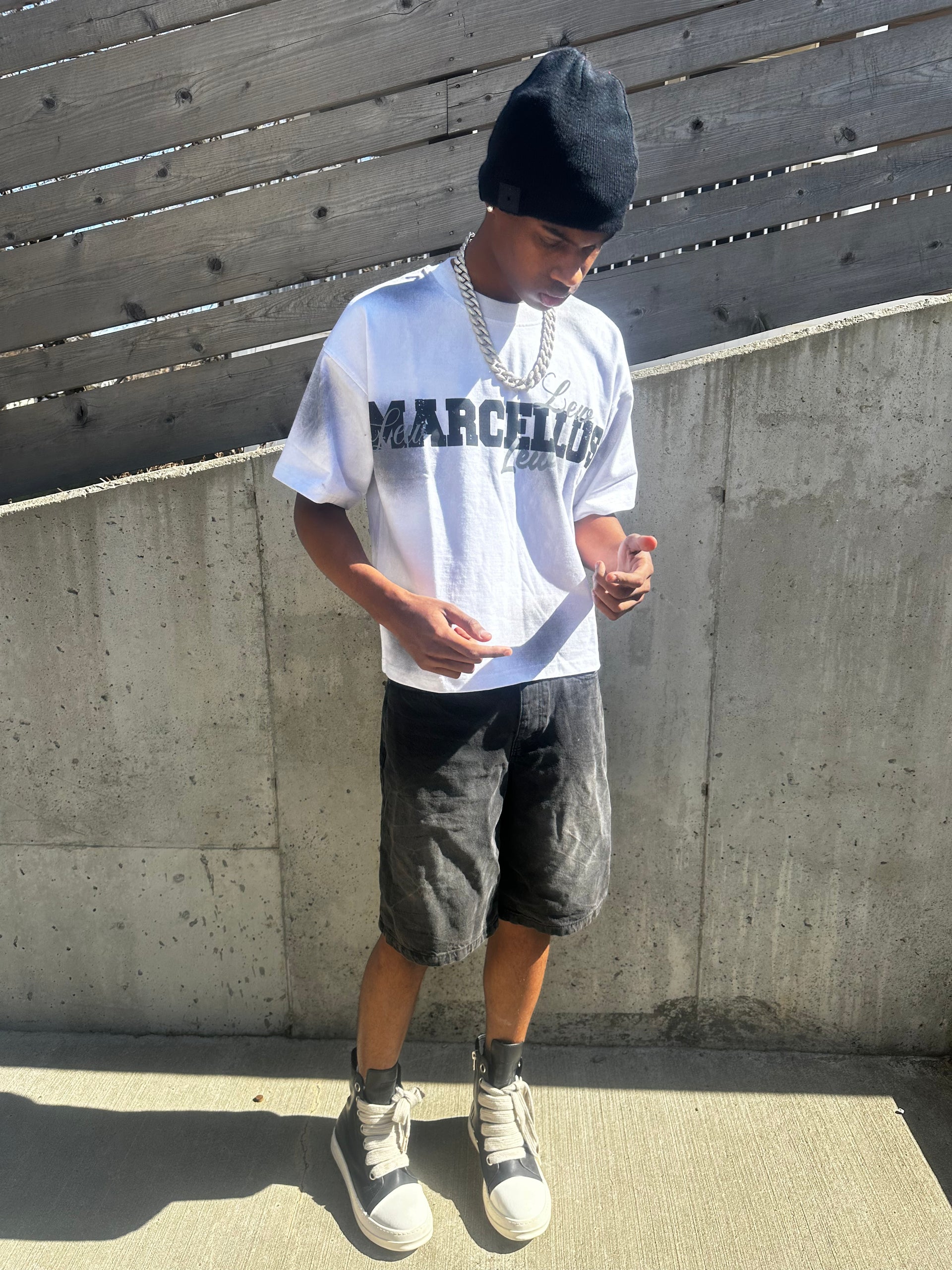 Marcellus Lew “Dirty Wash Logo Piece”