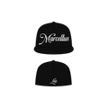 “Marcellus Lew” Acrylic Logo Piece Caps