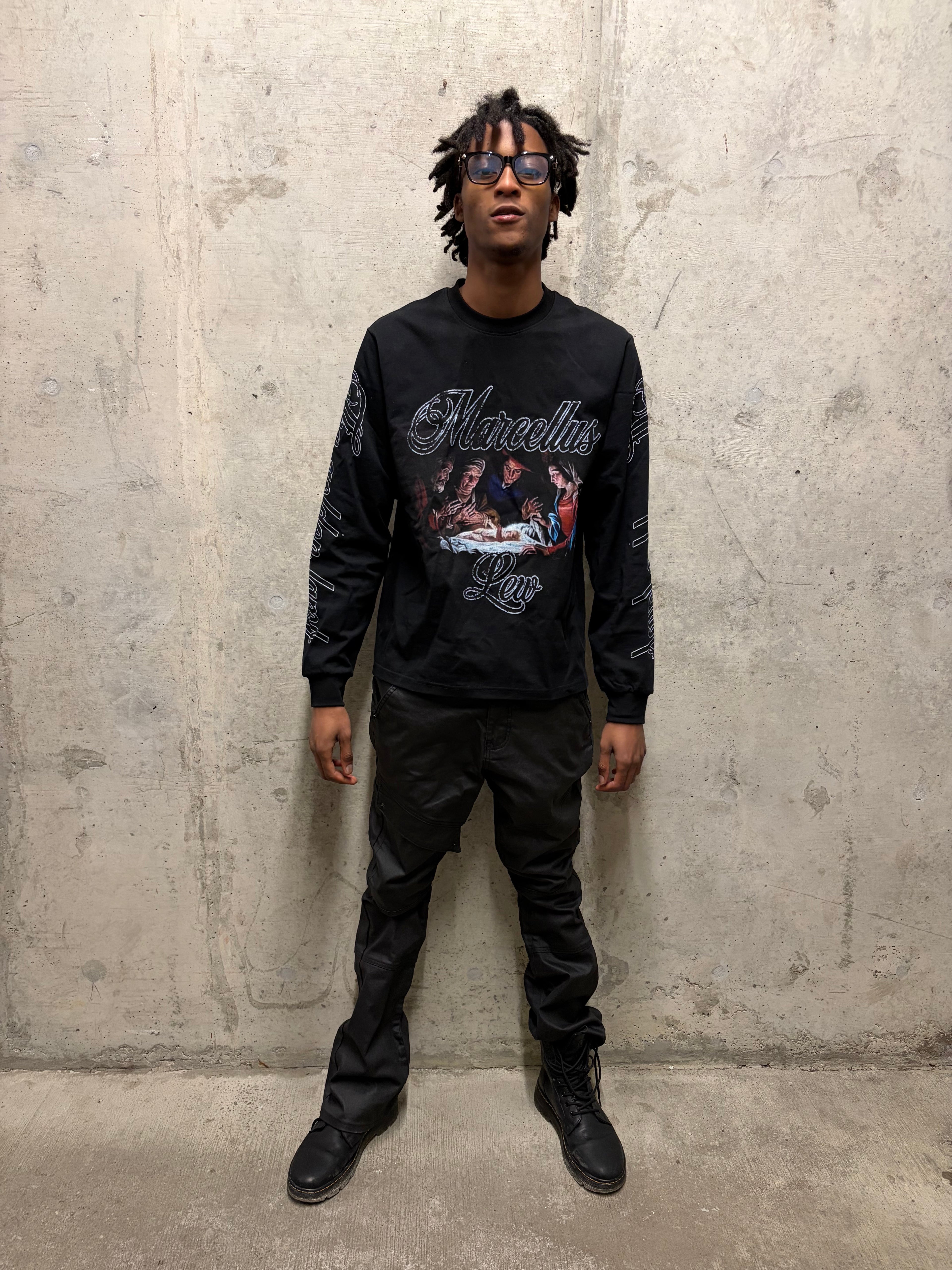 “Marcellus Lew” Mary’s Baby Longsleeve