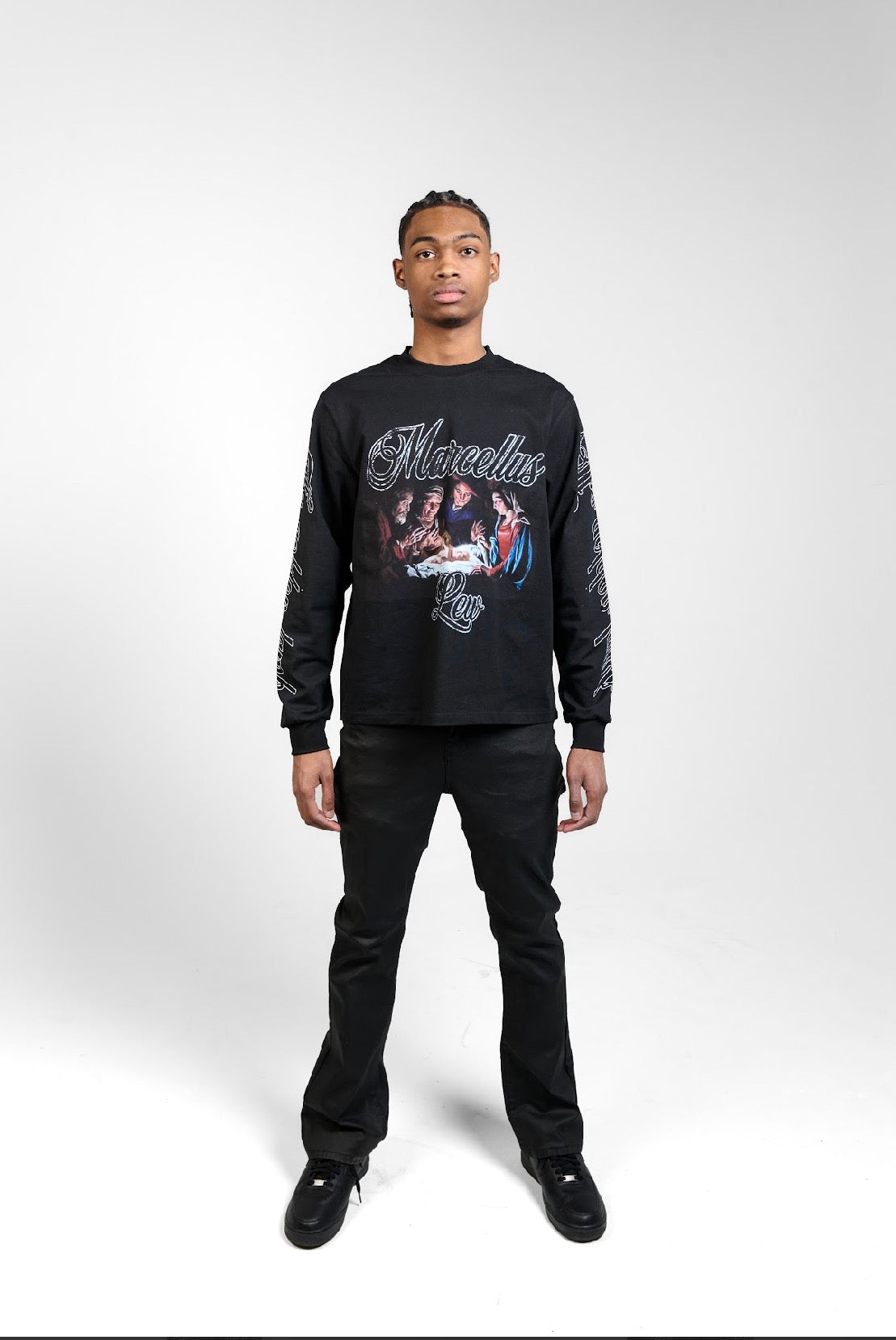 “Marcellus Lew” Mary’s Baby Longsleeve