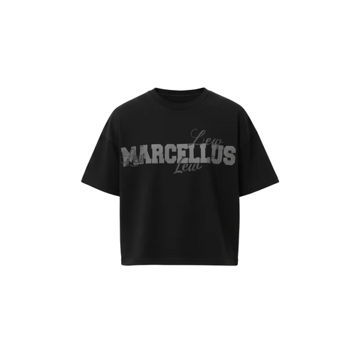 Marcellus Lew Black Tee - No Person
